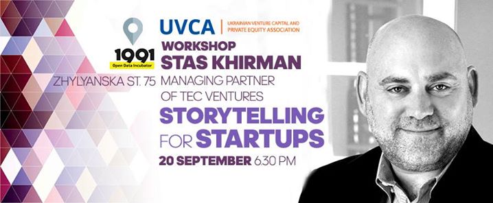 UVCA Workshop & Crash Test: Storytelling for startups