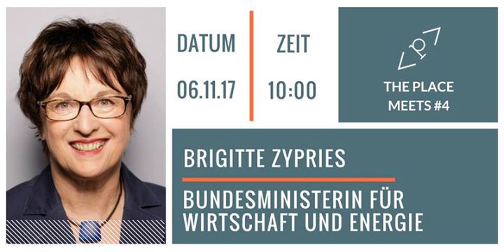 Ersatztermin // The Place Meets #4: Brigitte Zypries