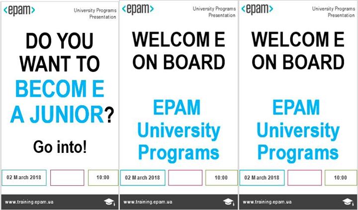 EPAM University Programs