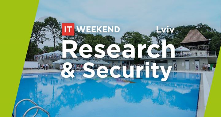 IT-Weekend Lviv: Research & Security