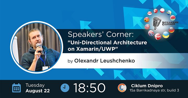 Dnipro Speakers' Corner: Uni-Directional Architecture