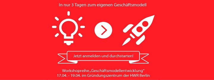 Workshopreihe “Geschäftsmodellentwicklung“