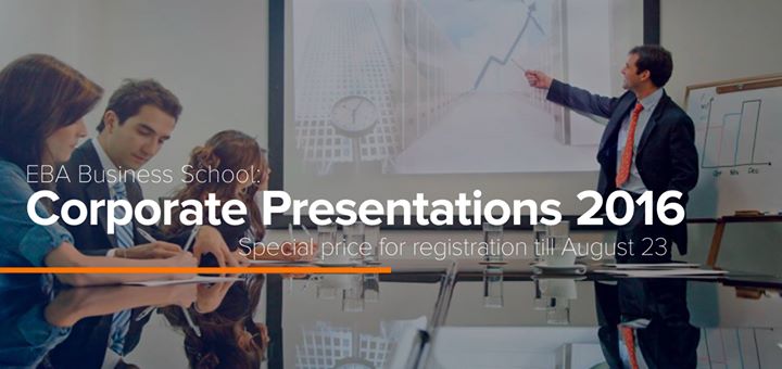 EBA School of Corporate Presentations