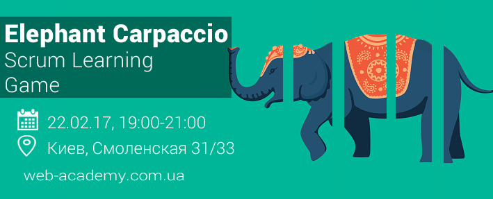 Scrum Learning Game “Elephant Carpaccio“