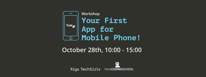 Workshop: Your First App for Mobile Phone