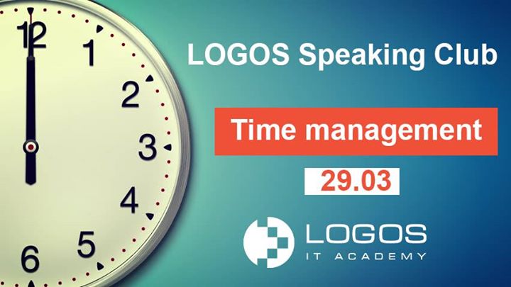 LOGOS Speaking Club “Time management“