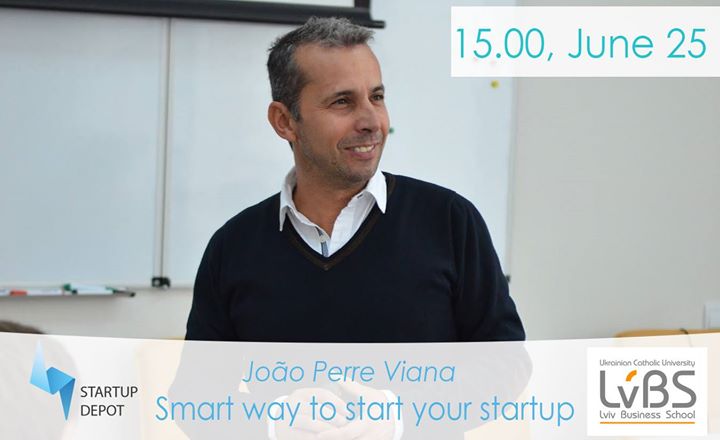 «Smart way to start your startup» with João Perre Viana