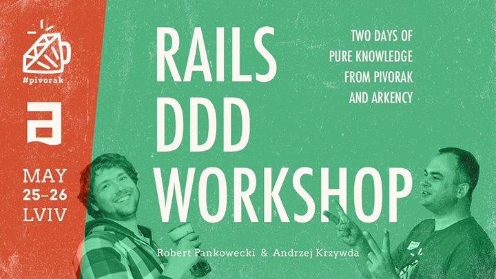 Rails DDD Workshop in Lviv!