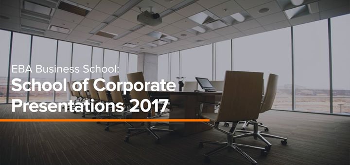EBA School of Corporate Presentations 2017
