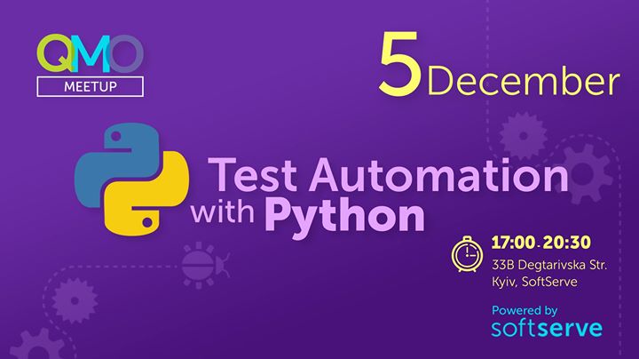 Kyiv QMO Meetup: Test Automation with Python