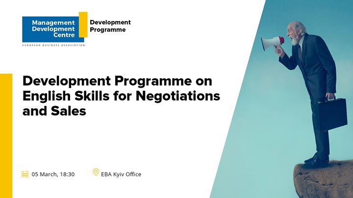 Development Programme on English Skills for Negotiations