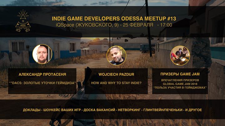 Indie Game Developers Odessa Meetup #13