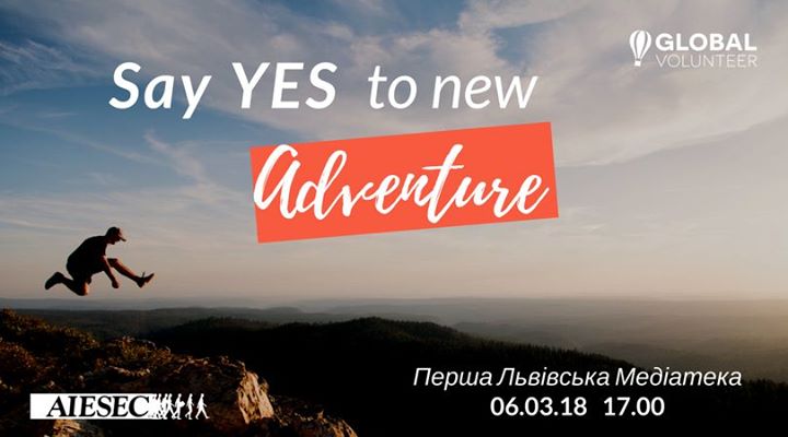 Say YES to New Adventure