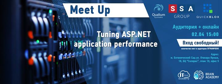 Meet Up Tuning ASP.NET Application Performance