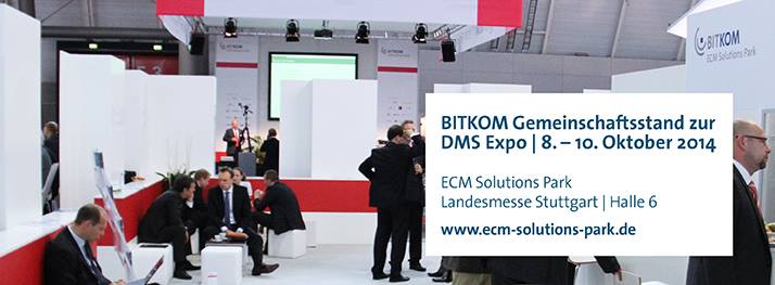 DMS EXPO 2014 | BITKOM Gemeinschaftsstand