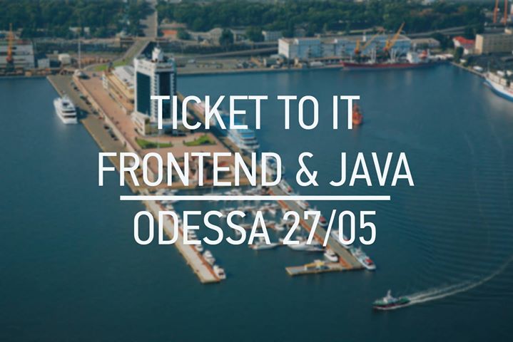 Билет в IT: Java + Front End