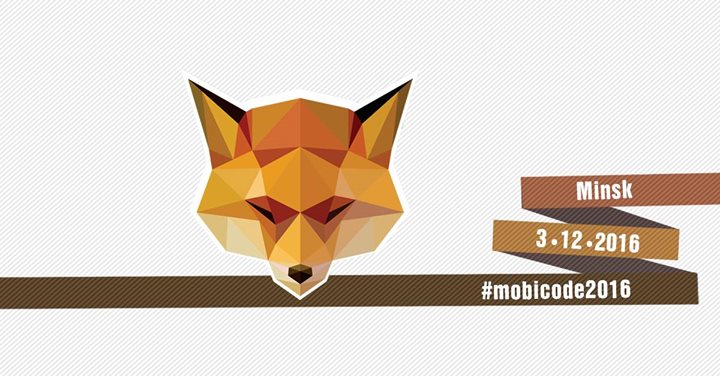 Mobicode 2016 - mobile conference for developers