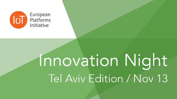 IoT Innovation Night Tel Aviv Edition