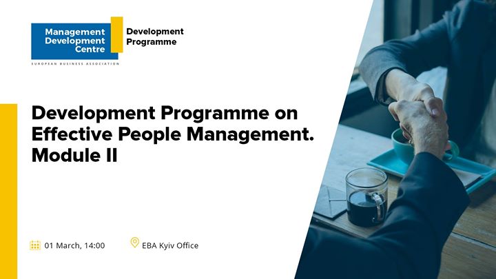 Development Programme on Effective People Management