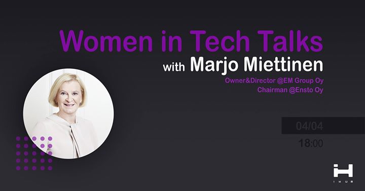 Women in Tech Talks with Marjo Miettinen