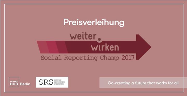 Preisverleihung: Social Reporting Champ 2017