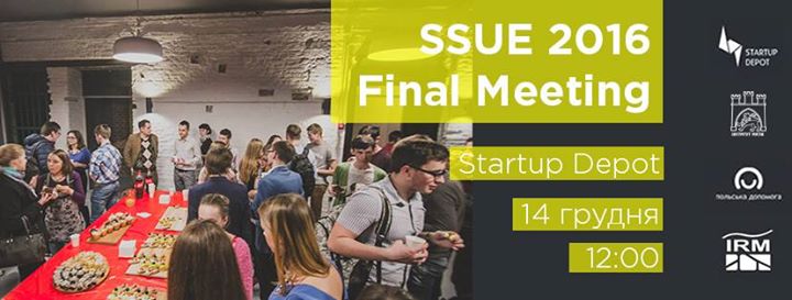 SSUE 2016 Final Meeting