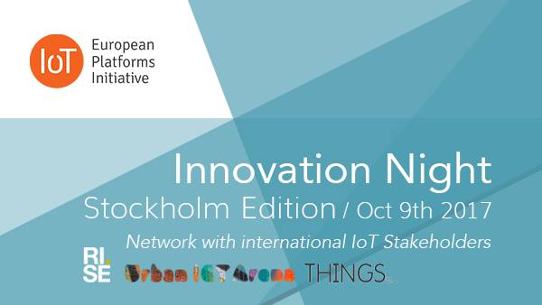 IoT Innovation Night - Stockholm Edition