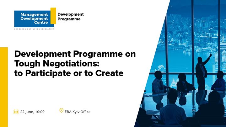 Development Programme on Tough Negotiations