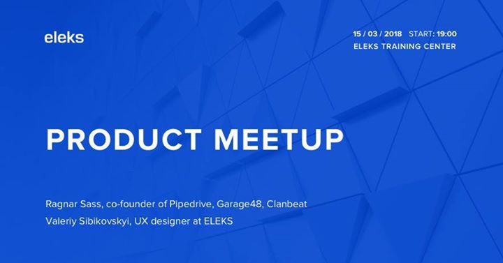 ELEKS Product Meetup