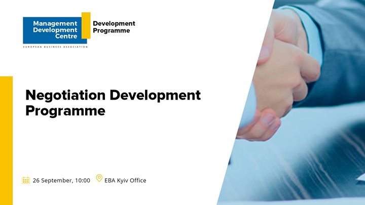Negotiation Development Programme