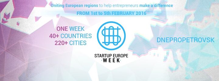 Startup Europe Week (SEW) Dnepropetrovsk