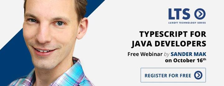 TypeScript for Java Developers, Free Webinar