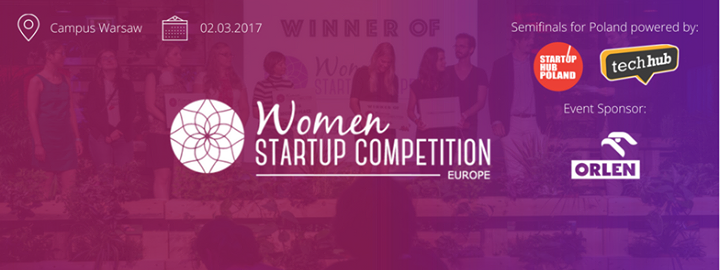 Women Startup Competition in Warsaw, Semifinal Roadshow 2017