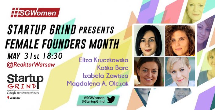 Startup Grind Warsaw Female Founders