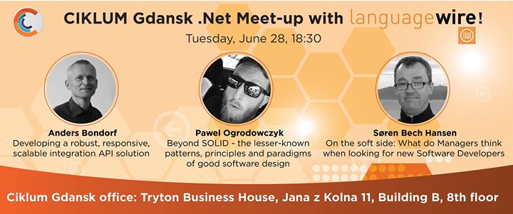 Ciklum Gdansk .Net Meet-up with LanguageWire