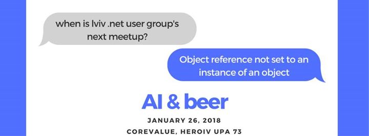 Lviv .NET Community #2. Learn, machine!