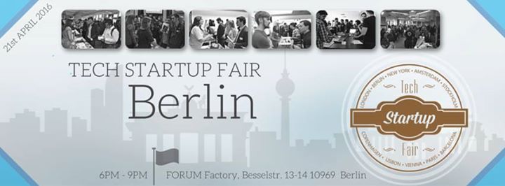 Tech Startup Fair Berlin Spring 2016