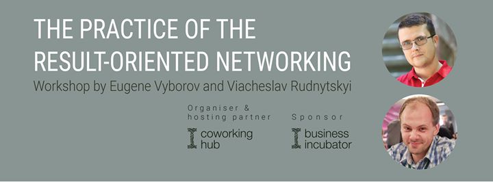 Workshop by Eugene Vyborov and Viacheslav Rudnytskyi