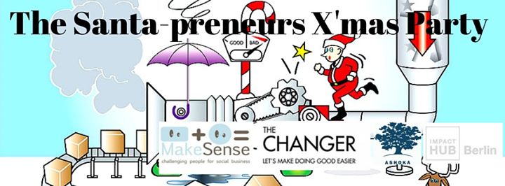 The Santa-preneurs X'mas Party: Merry making & Festive drinking