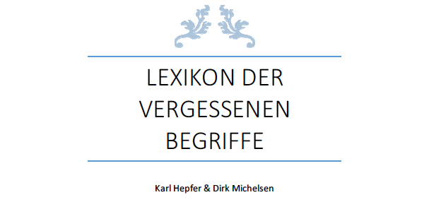 betabreakfast mit dem “Lexikon der vergessenen Begriffe“