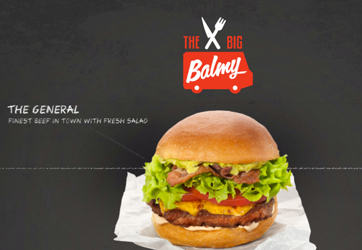 The Big Balmy - Burger-Truck vorm betahaus