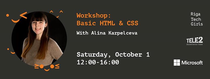 Workshop: Build A Webpage with HTML & CSS