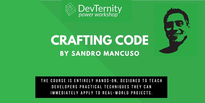 Crafting Code Workshop by Sandro Mancuso