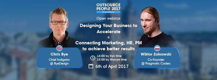 Free webinar “Designing Your Business to Accelerate“