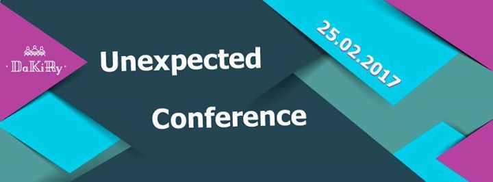 Unexpected Conference 2017/ #UC2