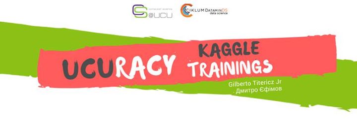 UCUracy Kaggle Trainings #3 All you need is Xgboost