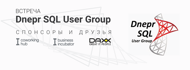 MeetUp SQL User Group