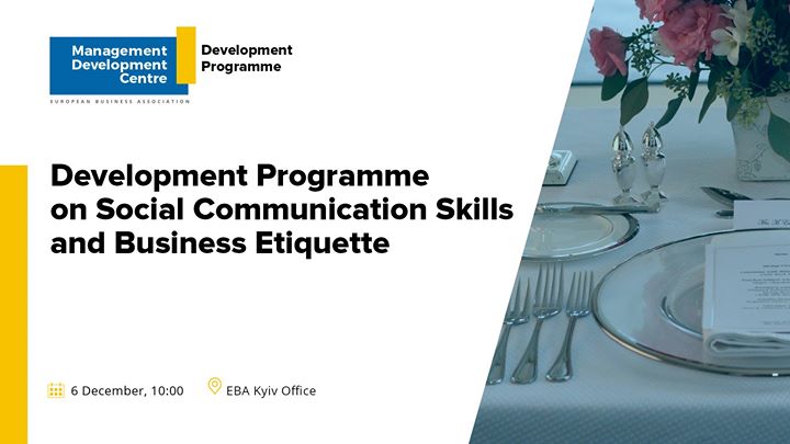 Development Programme on Social Skills and Business Etiquette