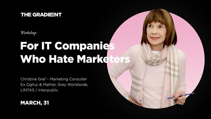 For ІТ companies who hate marketers