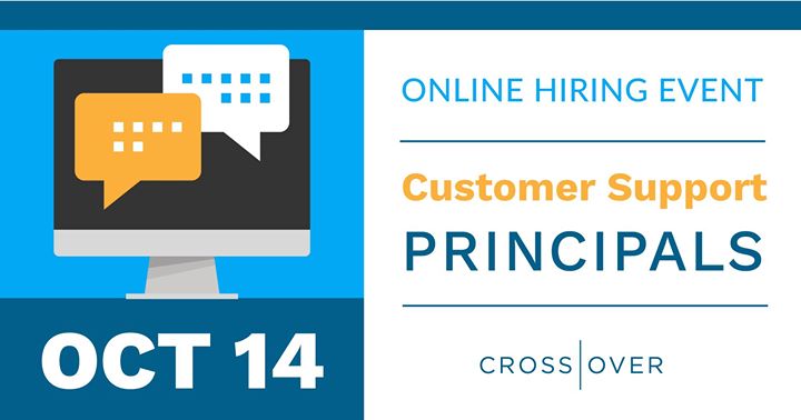 Online Hiring Tournament | Customer Support Principals